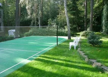 Lawn cu propriile sale mâini în țară cum să facă, pune, instrucțiuni, fotografii