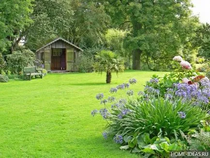Lawn în țară cu propriile mâini