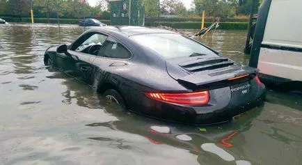 Motorul de apă ciocan, deoarece apa poate afecta cu motor