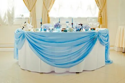 decorare nunta albastru, stil de îmbrăcăminte, accesorii