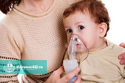 Inhalarea rețete nebulizator tuse pentru copii