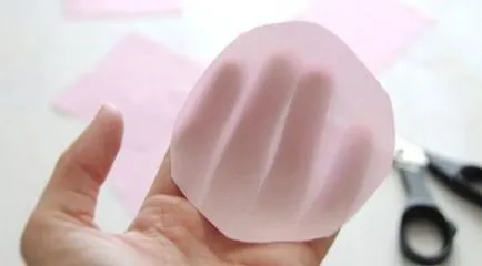Efectuarea de culori de tesatura cu mâinile lor mod amar ca o clasă hobby și de master (sa) Producția de flori din material textil, cu mâinile lor mod amar ca un hobby și master-class