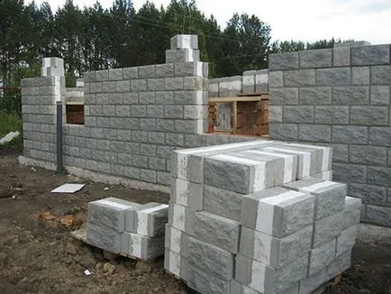 Din care pentru a construi perete, proprietarul casei