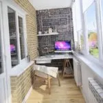 Pereții de pe balcon - fotografiile cele mai bune idei de design de ziduri frumoase pe balcon