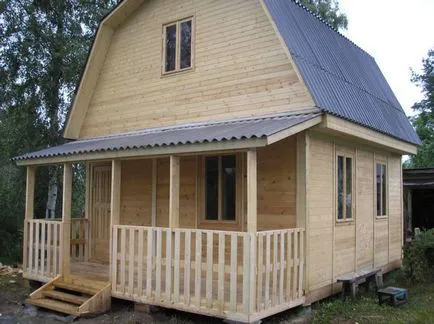Construirea unei cabana pentru tine de la ceea ce este mai bine pentru a începe să construiască o clădire cabana, nuanțele amplasarea clădirilor, fotografii,