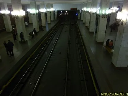 statia de metrou Gorkovskaia, coborâți Novgorod (Gorki) stație de metrou Gorki, Nijni Novgorod