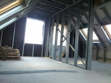 Construcția de mansardă cu mâinile sale foto, video
