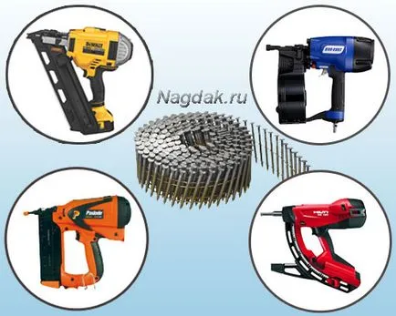 Nailguns pentru dibluri si cuie