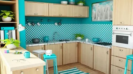 Ce tapet mai potrivite pentru bucătărie pentru a selecta regula (40 poze) (bucatarie) Ce tapet mai potrivite pentru bucătărie pentru a selecta regula (40 poze)