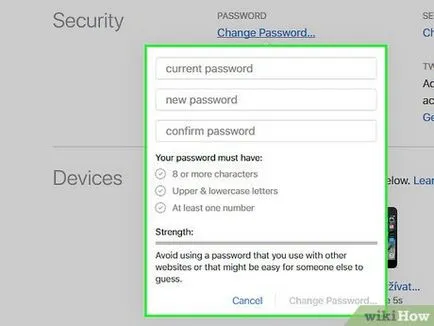 Cum să vă schimbați parola pe itunes