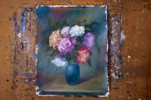 Cum de a desena un buchet de flori Maslow (master-class) Cum de a desena un buchet de flori Maslow