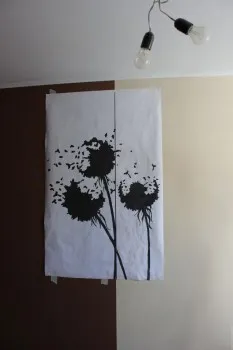 Cum de a desena un model pe tapet