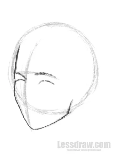 Cum de a desena o fata de femeie cu un creion în etape, lessdraw