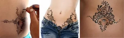 Cum să învețe să facă tatuaje henna temporare