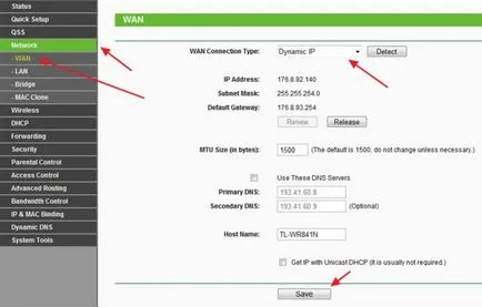 Cum se configurează o instrucțiune router TP-link în a doua exemplu, modificarea wr841 (instrucțiuni) Cum se configurează o instrucțiune router TP-link în modificarea exemplu wr841 nd