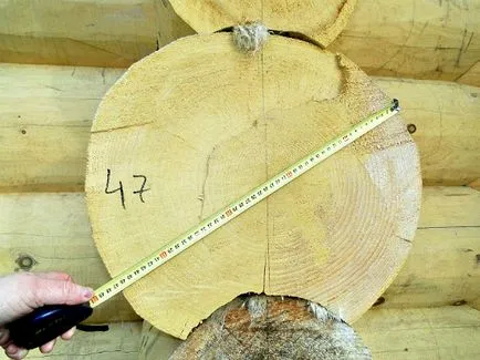 Deoarece este imposibil să taie-cadru de examinare de acasă log