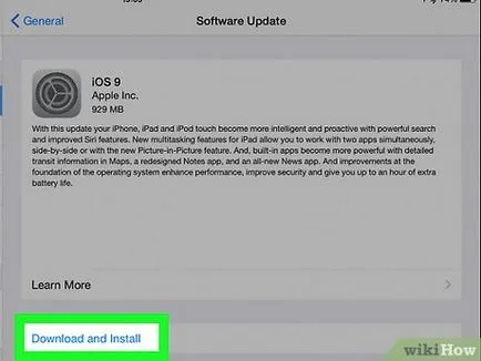Cum să faceți upgrade la ios iPad (update) Cum să faceți upgrade la ios iPad