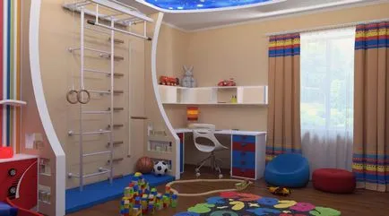 Cum de a asigura copiilor camera de interior si mobilier