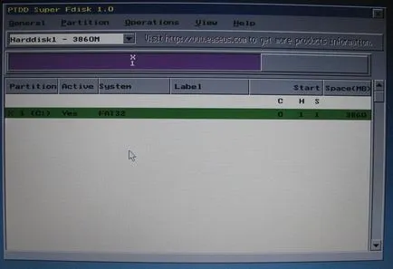 Cum se formatează un hard disk pe un netbook folosind superfdisk (netbook) Cum se formatează un hard disk pe un netbook folosind superfdisk