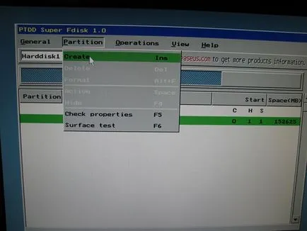 Cum se formatează un hard disk pe un netbook folosind superfdisk (netbook) Cum se formatează un hard disk pe un netbook folosind superfdisk