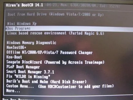 Cum se formatează un hard disk pe un netbook folosind superfdisk (hard) Cum se formatează un hard disk pe un netbook folosind superfdisk