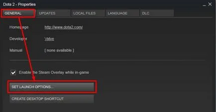 Cum de a deschide o consolă în DotA 2