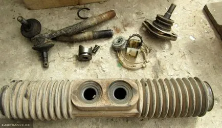 Cum de a trage rack de direcție de pe VAZ-2114 cu propriile sale mâini video (trage) Cum de a trage rack de direcție pe mâinile sale video de VAZ-2114