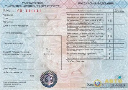 Cum să obțineți un permis de conducere pe camion - un certificat pe stivuitorul (permisul de conducere cu furcă) Cum să obțineți un permis de conducere pe camion - licență pe stivuitor