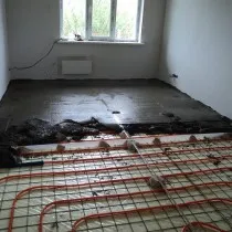 Șapă pentru fixarea podea apa calda, grosime, video (cald) Șapă pentru pozarea podea apă caldă, gros, video