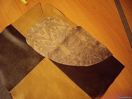 Pungi cu propriile sale mâini din piele, meserii (piele) Pungi cu propriile sale mâini din piele, brodată