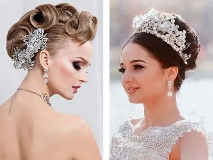 Coafuri de nunta pentru fotografii de știri păr lung