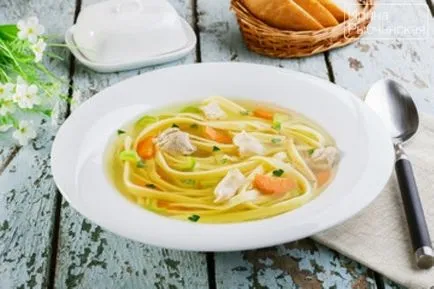 Cum să se pregătească o supă de tăiței de pui de casă pentru cele mai bune rețete (Cook) Cum să se pregătească o supă de tăiței de pui de casă pentru cele mai bune rețete