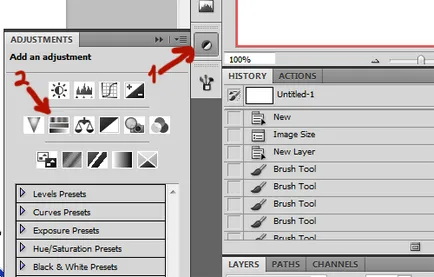 Cum de a lucra cu straturi în Photoshop, răspunsuri pe calculator