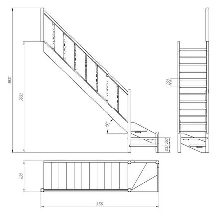 Cum se calculează pe scări până la etajul al doilea cu formula și recomandările