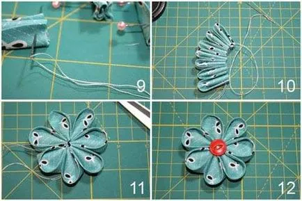 Cum kanzashi propriile mâini - o clasă de master pentru începători (lor) Cum kanzashi propriile mâini - o clasă de master pentru începători