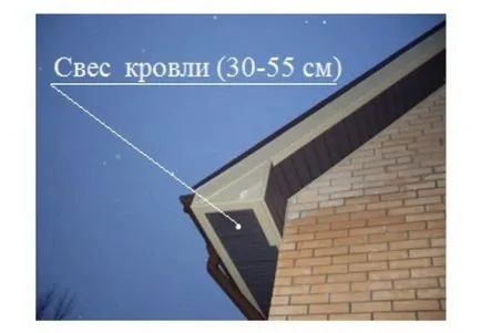 Cum de a face streașina acoperișului - dispozitivul și instalarea, opțiuni de cornișă (foto, video) (decupată) Cum de a face streașina acoperișului - dispozitivul și instalarea, opțiuni de cornișă (foto, video)