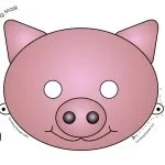 Cum de a face un porc mască și costum (costum) Cum de a face un porc mască și costum