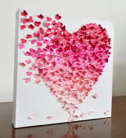 Cum de a face volumul de fluturi de hârtie pentru a decora peretele (a face cea mai mare parte de fluturi) Cum de a face volumul de fluturi de hârtie pentru a decora peretii