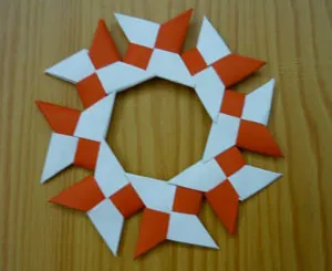 Cum de a face un pas shuriken detaliate despre hârtie de instrucțiuni pas pentru copii și părinții lor