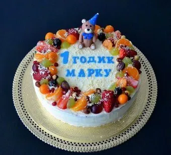 Cum sa faci un decor pentru tort din fructe si boabe