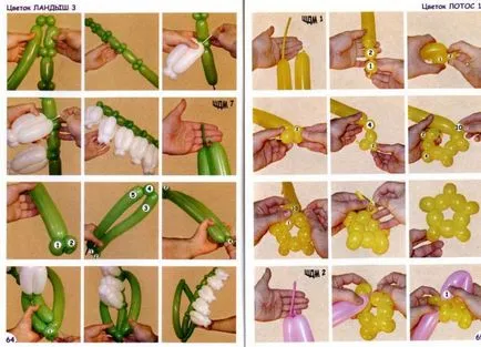 Cum de a face forme simple din baloane cârnați - cursuri online