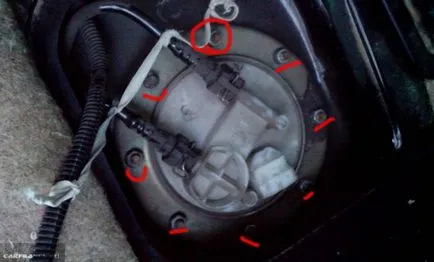Cum să eliminați și să înlocuiți pompa de combustibil de pe teren () fotografii și video Chevrolet Niva Cum să eliminați și să înlocuiți pompa de carburant pe fotografiile și videoclipurile Chevrolet Niva