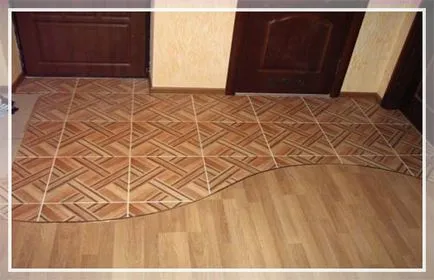 Ca lipici linoleum la îmbinările dintre ele și (linoleum podea din lemn) Ca lipici linoleum la îmbinările dintre ele și