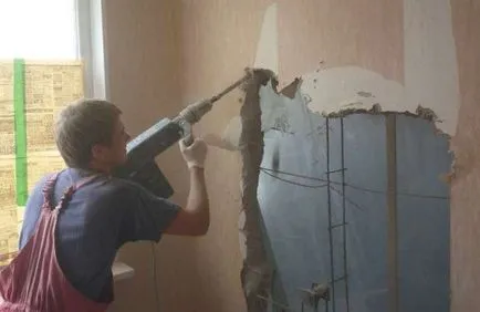 Cum de a sparge peretele corect demontării mâinile lor (cum se sparge peretele) Cum de a sparge peretele corect demontării propriile mâini