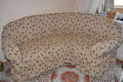 Cum să coase un capac pe o canapea cu modele mâini, pas cu pas fotografii, clipuri video (capac) Cum să coase un capac pe o canapea cu modele mâinile sale, pas cu pas fotografii, clipuri video