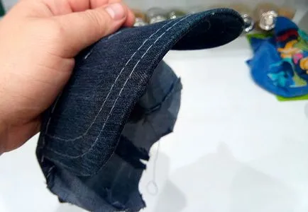 Cum să coase capacul pe model finit