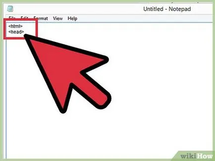 Cum de a crea o pagină web simplu în Notepad