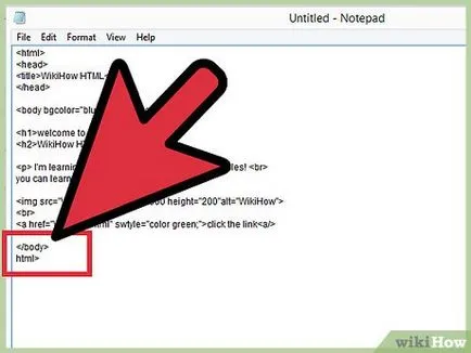 Cum de a crea o pagină web simplu în Notepad