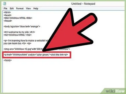 Cum de a crea o pagină web simplu în Notepad