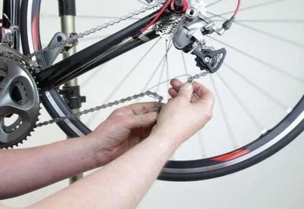 Cum de a scurta lanțul pe o anumită procedură de bicicletă